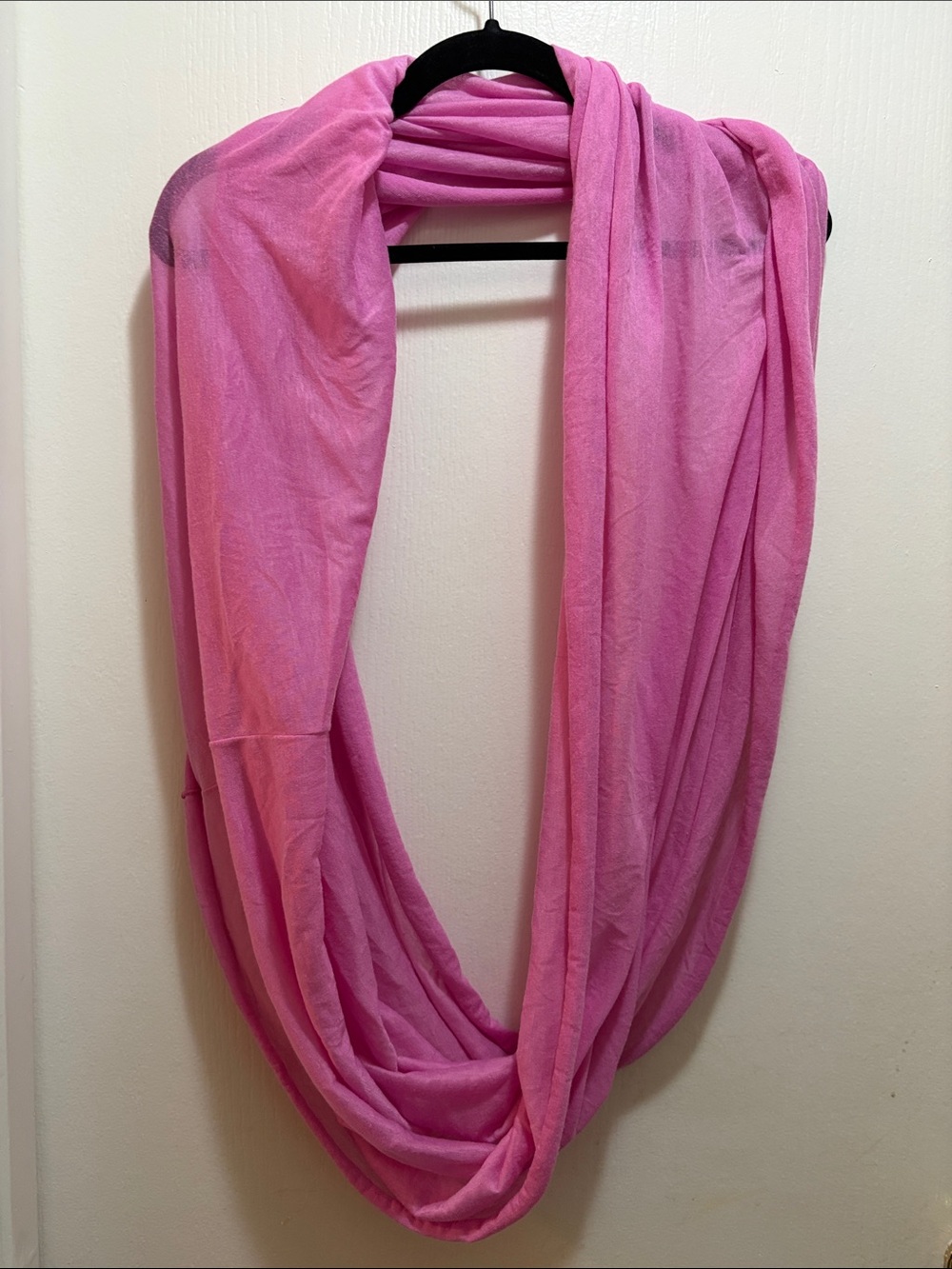 Source Unknown Pink Infinity Scarf